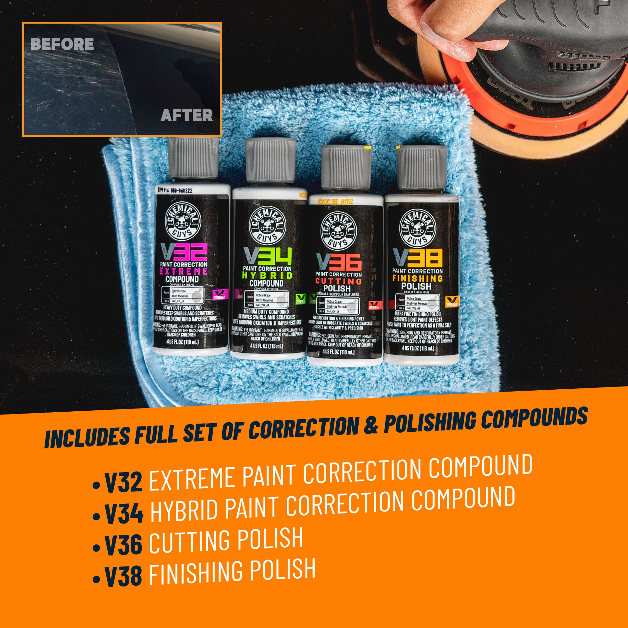 TORQX Random Orbital Polisher Kit - Image 6